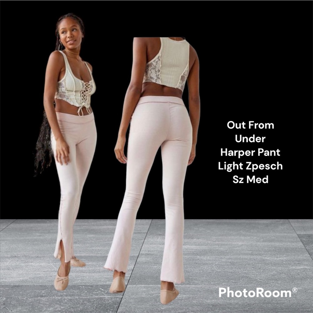 NWT Out From Under Pants Sz Med.  Light Peach - Stunning!
